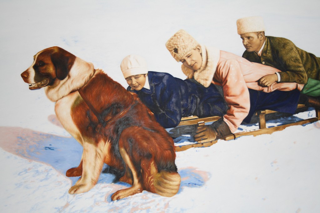 Åre gammalt fotografi hund