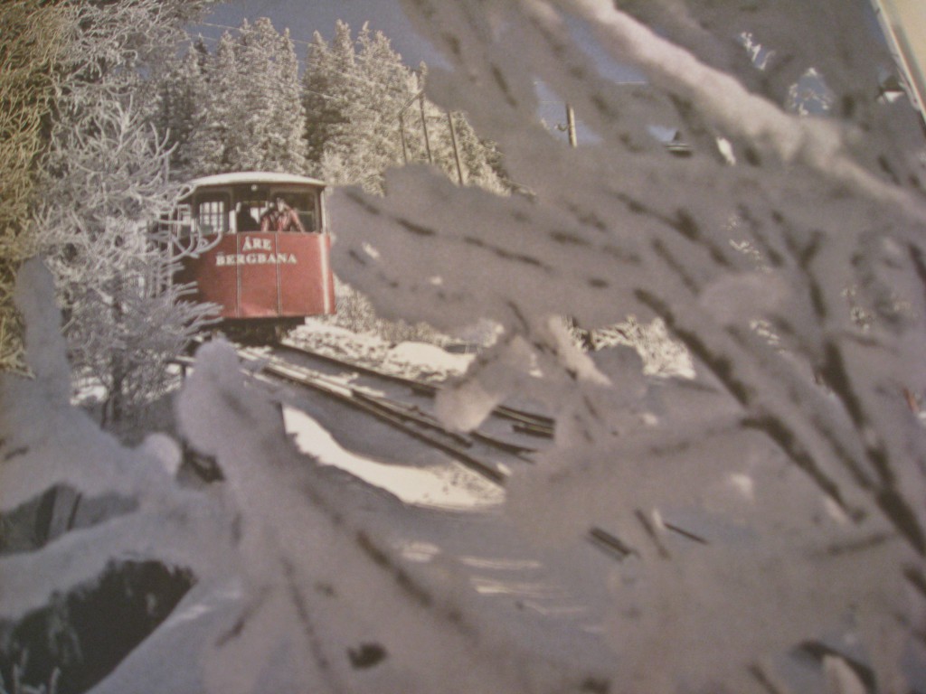 Bergbanan färg