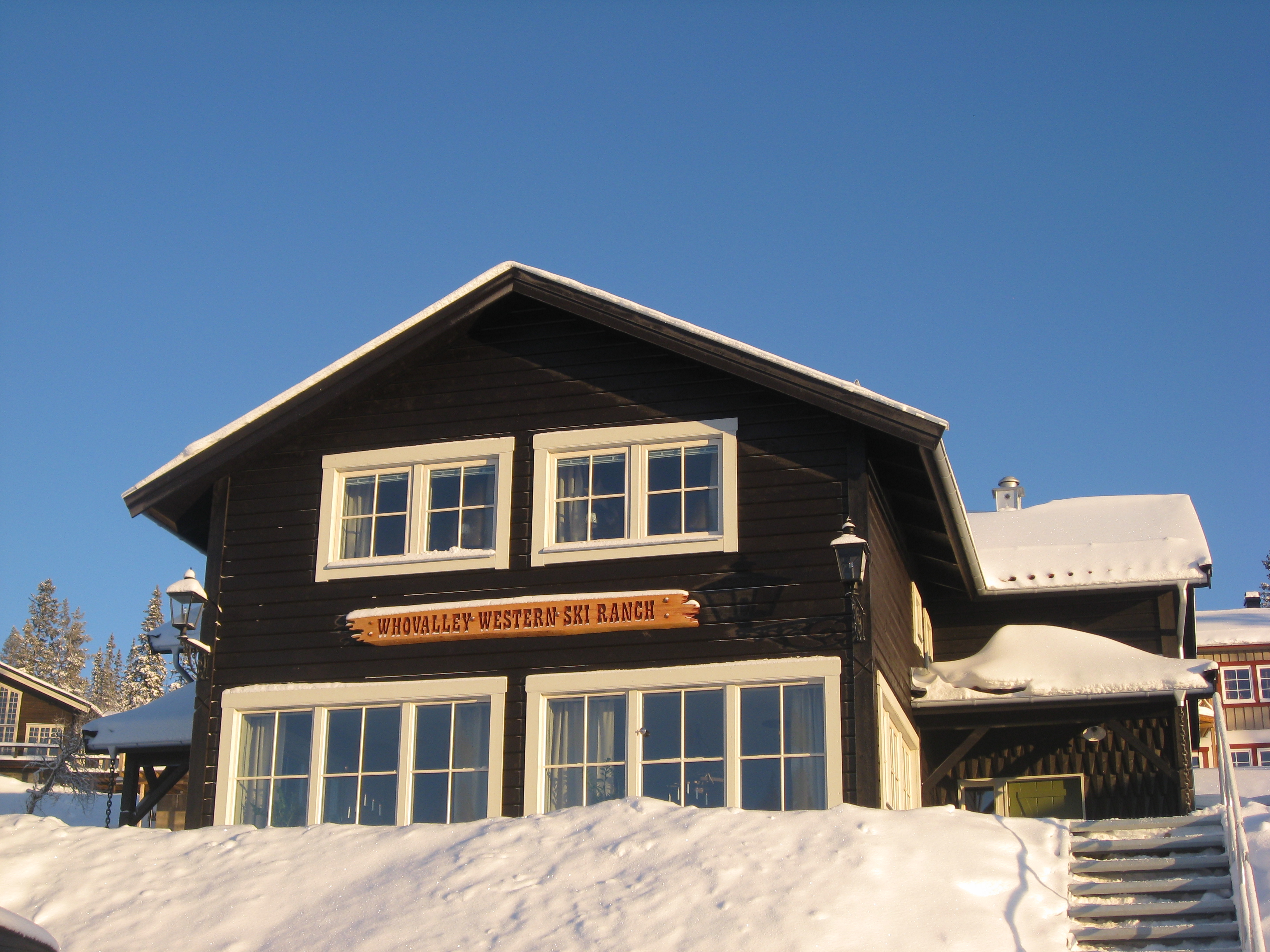 Whovalley Western Ski Ranch  fasad